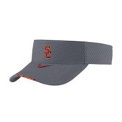 USC Trojans Nike Flint Grey SC Interlock Aero Sideline Visor